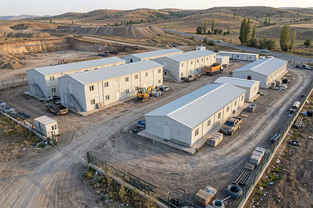 Prefabrik Şantiye Binaları