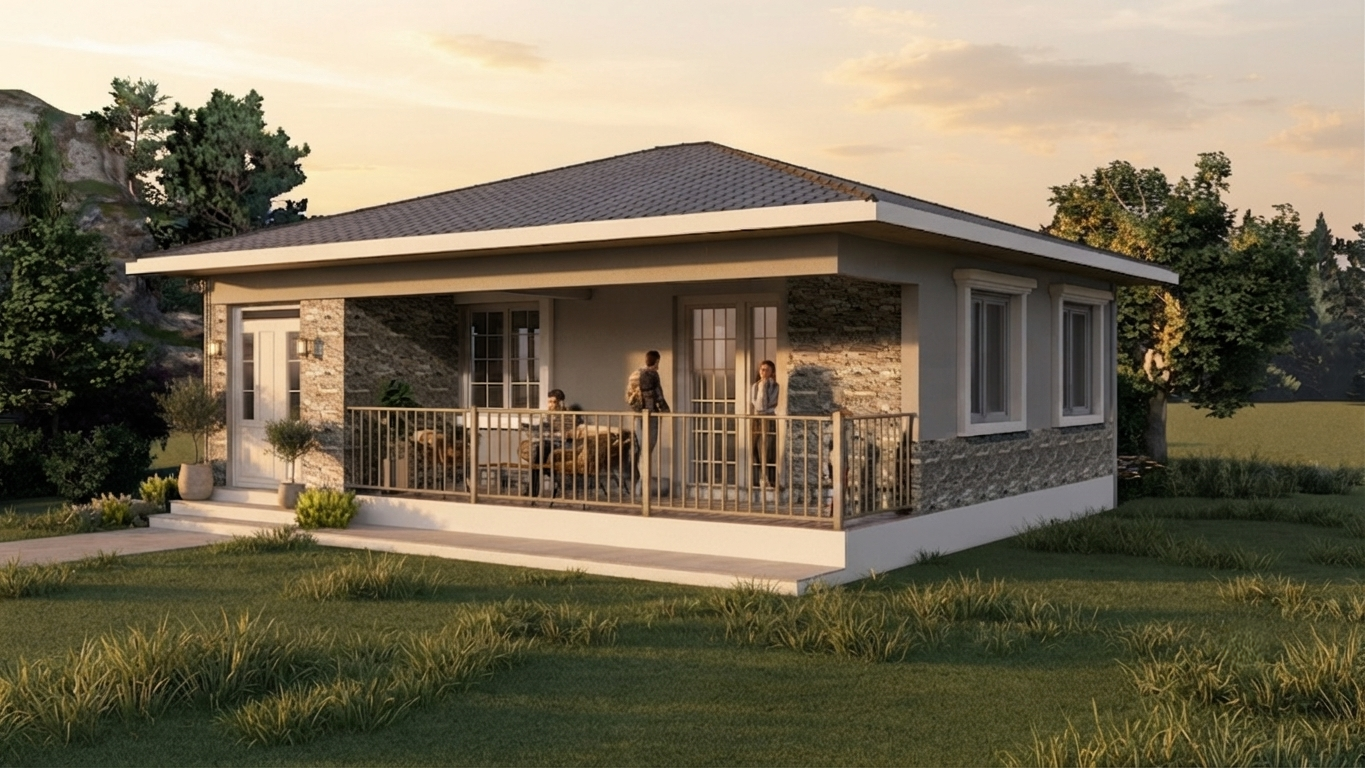 Tek Katlı Prefabrik Ev